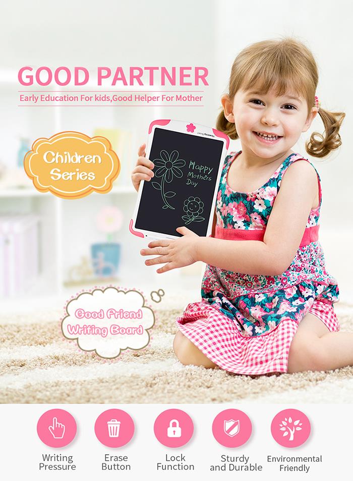 product-700-953 Kids Memo Board Colorful Writing Tablet Drawing And Delete Easy Remove LCD Notepad