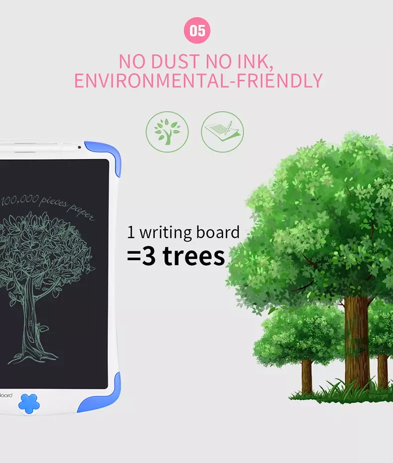 product-699-824 Kids Memo Board Colorful Writing Tablet Drawing And Delete Easy Remove LCD Notepad
